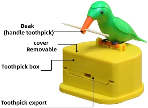 Zásobník na párátka BIRD (KUPTE 3, ZÍSKEJTE 3 DOPRAVU ZDARMA)